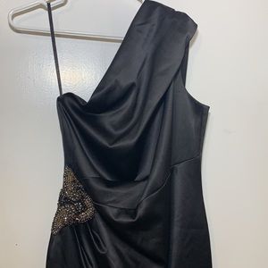 Eliza J black cocktail dress, size 10